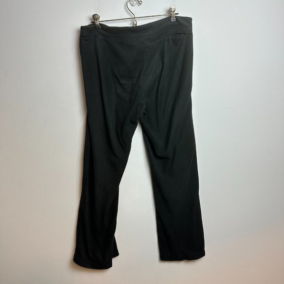 North Face Black Fleece Straight Leg Sweatpants Sz M - Picture 6 of 9